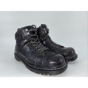 Dr. Martens Diego Boots Mens 8 EU 41 Leather Grunge Work Hiking AWW004